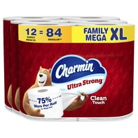 Papel Higiénico Charmin Ultra Strong Clean Touch 12 Mega Xl