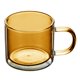 thumbnail image 2 of Copa De Vidrio De 250 Ml Copa De Champán De Boca Redonda De Doble Capa Para Café Marrón, 2 of 3