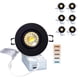 thumbnail image 1 of Luminaria POPANU Downlight empotrable orientable de 3", 8 W, 5 CCT, paquete de 6, 1 of 9