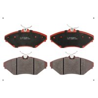 Ital Brakes Pm - Set Pastillas Frenos Delanteras Para Mahindra Pick Up 2007 2017