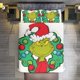 thumbnail image 1 of Merry Christmas Grinch 3 Pieces Duvet Cover Set Full Size Super Soft Fade Resistant Microfiber, 1 of 4