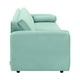 thumbnail image 3 of Sofa Vivo 3CG Felpa 30 Verde Agua, 3 of 6