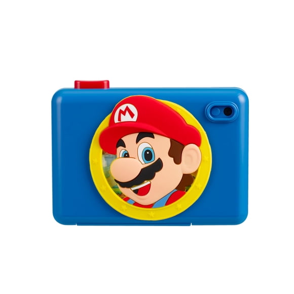 Cámara digital para niños eKids Super Mario con stickers de video