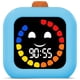 thumbnail image 1 of Temporizador visual VISSE de 99 minutos, digital, recargable, para niños, azul, 1 of 6