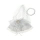 thumbnail image 3 of Vestido De Novia Para Muñeca De Niña, Adorable Para Niñas Pequeñas, Ropa Para Muñecas De 17 Cm, 3 of 3