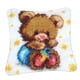 thumbnail image 2 of Kit Para Alfombra Con Aguja De Lengüeta, Bordado Artesanal, Cojín, Almohada, Estera, Oso Azul, 2 of 5