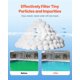 thumbnail image 3 of Bolas de filtro de piscina VEVOR para filtro de arena, 1,6 kg, reutilizables, poliéster, 3 of 9