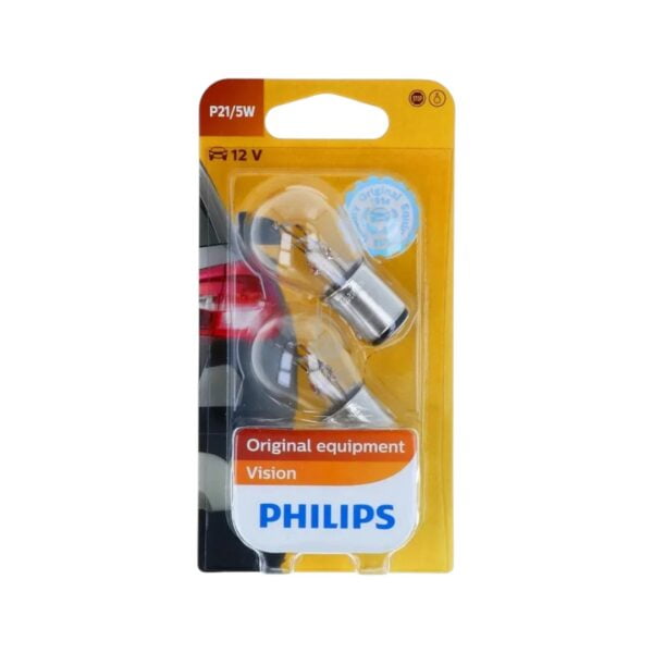 Kit Ampolletas Philips P21 Vision 5w 12v