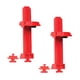 thumbnail image 1 of Kit rojo de clips de poste con ranura y trinquete On-Q AC1051-RCKH-4, 1 of 6