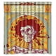 thumbnail image 1 of Cortina de ducha de Grateful Dead, juego de cortina de baño con ganchos, tamaño 66 x 72 pulgadas, 1 of 3