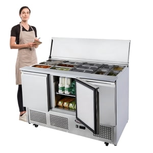 Prochef - Meson Refrigerado Saladette 137 Cm. 380 Lt Ac.
