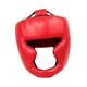 thumbnail image 5 of Boxing Headgear Equipo de Protección Facial Acolchado Interior Cómodo Material PU Función Absorción de Impactos Adecuado para Karate Lucha Deportes Ju Adulto rojo, 5 of 5