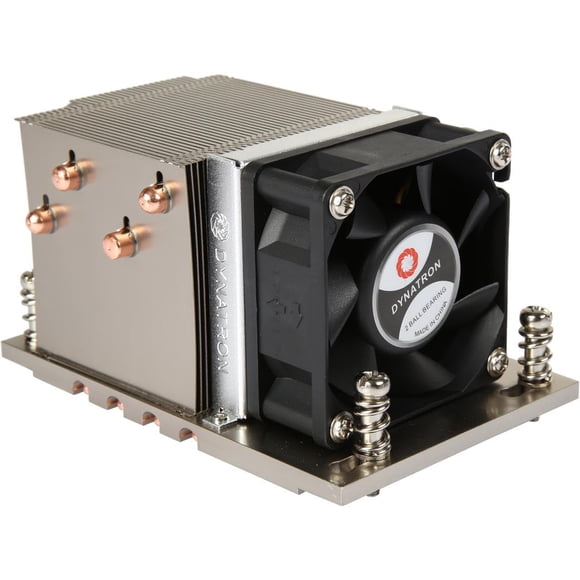 Disipador térmico Dynatron A26 2U de aluminio activo con tubo de calor para AMD EPYC SP3