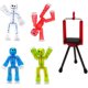 thumbnail image 1 of Conjunto de 4 Figuras de Acción Posables Zing Stikbots, 1 of 2