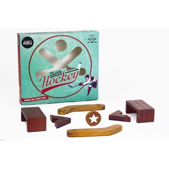 Juego De Hockey De Mesa De Madera Professor Puzzle, Mini Juego De Mesa