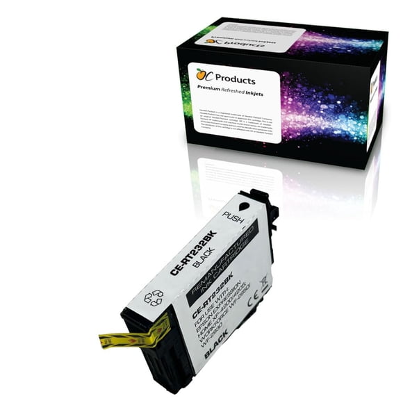Cartucho de tinta negro remanufacturado OCProducts Epson 232