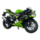 thumbnail image 1 of Moto Kawasaki Ninja ZX6R escala 1:12 verde, 1 of 3