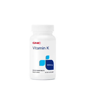 Gnc - - Vitamina K, 100Mcg, 180 Comprimidos