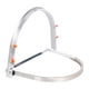 thumbnail image 1 of Adaptador para casco duro Adaptador para casco duro de ala completa Adaptador para protector facial Soporte para cubierta facial Soporte de montaje de pantalla de protector facial de Plata, 1 of 5