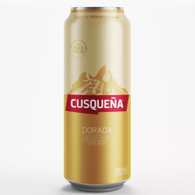 Cerveza Golden Lager 4.8° Lata 0,71 L Cusqueña