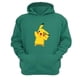 thumbnail image 1 of Polerón Canguro Pikachú Verde Aguamarina Talla S Unisex, 1 of 2