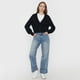 thumbnail image 4 of Sweater Mujer Cárdigan Color Negro Corona, 4 of 5