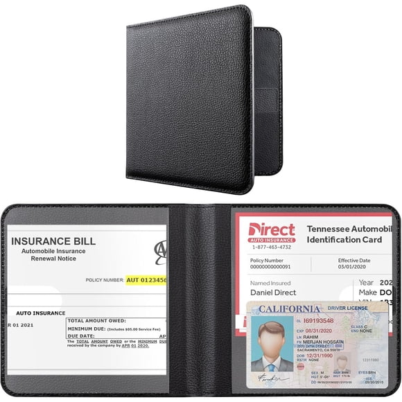 CoBak Car Registration and Insurance Holder for Men and Women