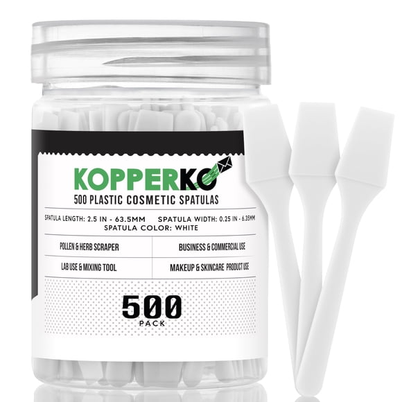 Espátula Kopperko 6 cm Pack de 500 unidades Blanco Descartable