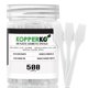 thumbnail image 1 of Espátula Kopperko 6 cm Pack de 500 unidades Blanco Descartable, 1 of 9