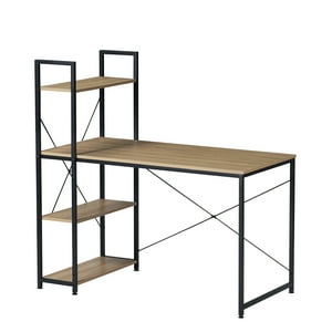 Relan - Escritorio Estilo Industrial Top Living Estantería Lateral Desk 4