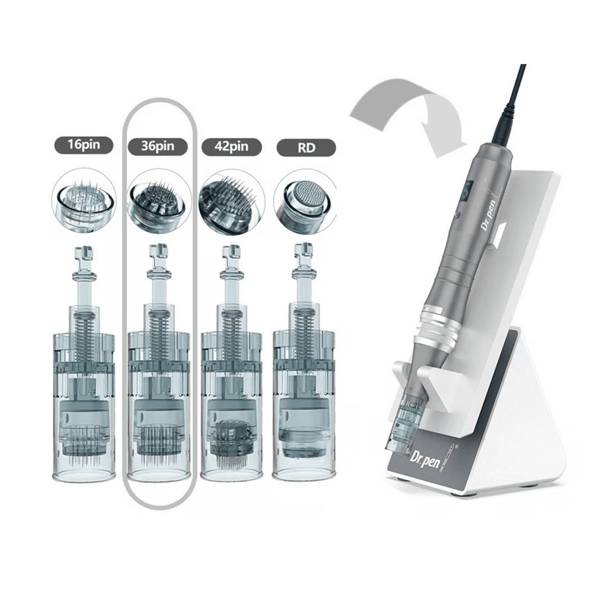 Kimale - Cartucho Dermapen Dr. Pen M8 36 Pines Pack 10