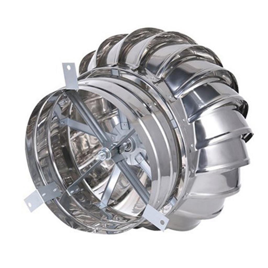 Magideal - Campana Extractora De Acero Inoxidable Resistente A La Intemperie Para Techos, Turbinas Eólicas, Accesorios De Ventilación Para Casas, Fábricas, Ático 200 Milímetros