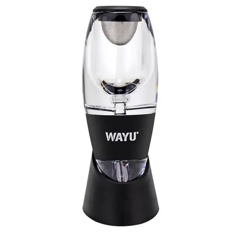Aireador Con Filtro Wayu Vinos Decantador Premium