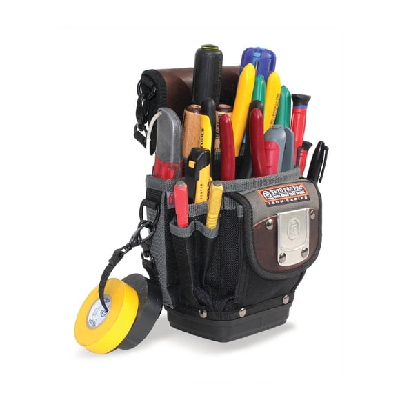 Bolsa de herramientas Veto Pro Pac TP3B con 13 bolsillos y accesorios