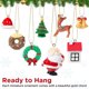 thumbnail image 3 of Adornos navideños Sooez de resina colgantes, 3 of 3