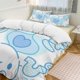 thumbnail image 1 of Cinnamoroll 3-Piece Twin Bed Set - Includes 1 Single Comforter And 2 Pillowcases Bedding - Fade Resistant Microfiber - Cinnamoroll, 1 of 4