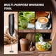 thumbnail image 4 of Espumador de leche Simple Deluxe de mano a batería, negro, 4 of 6