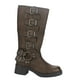 thumbnail image 1 of Bota Chalada Mujer Biker-2 Café Casual, 1 of 10