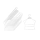 thumbnail image 2 of 10 perchas para trajes de baño, soporte para colgar trajes de baño, exhibición de lencería para trajes de baño para secar, abrigo, dormitorio, lavande L, 2 of 5