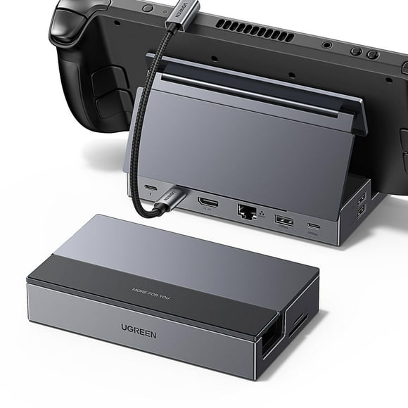 Ugreen Steam Deck Dock 9 en 1 USB-C 100W PD