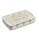 thumbnail image 1 of Caja Para El Frigorífico, Caja De Condimentos Nórdica Para Sala De Estar, Condimentos Para El Hogar, Color Blanco, 4 Rejillas, 1 of 3