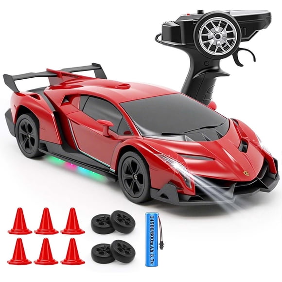 Auto RC QUN XING Lamborghini Veneno 124 LED Drift 2.4GHz