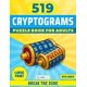 thumbnail image 1 of Libro de rompecabezas de criptogramas Break the Code 519 en letra grande, 1 of 1