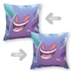 thumbnail image 2 of Gengar Fundas de almohada de terciopelo con tema, regalos de funda de almohada, decoración para el hogar, cojín de lanzar, regalo de cumpleaños para fans y parejas.30*30cm., 2 of 6