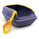 thumbnail image 1 of Arenero Abierto Baño Sanitario Gatos Grande Con Pala Morado, 1 of 3