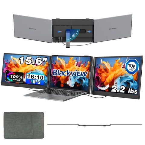 Blackview Dcm8 Monitor Portátil Ips Fhd De 15,6"" Con Doble