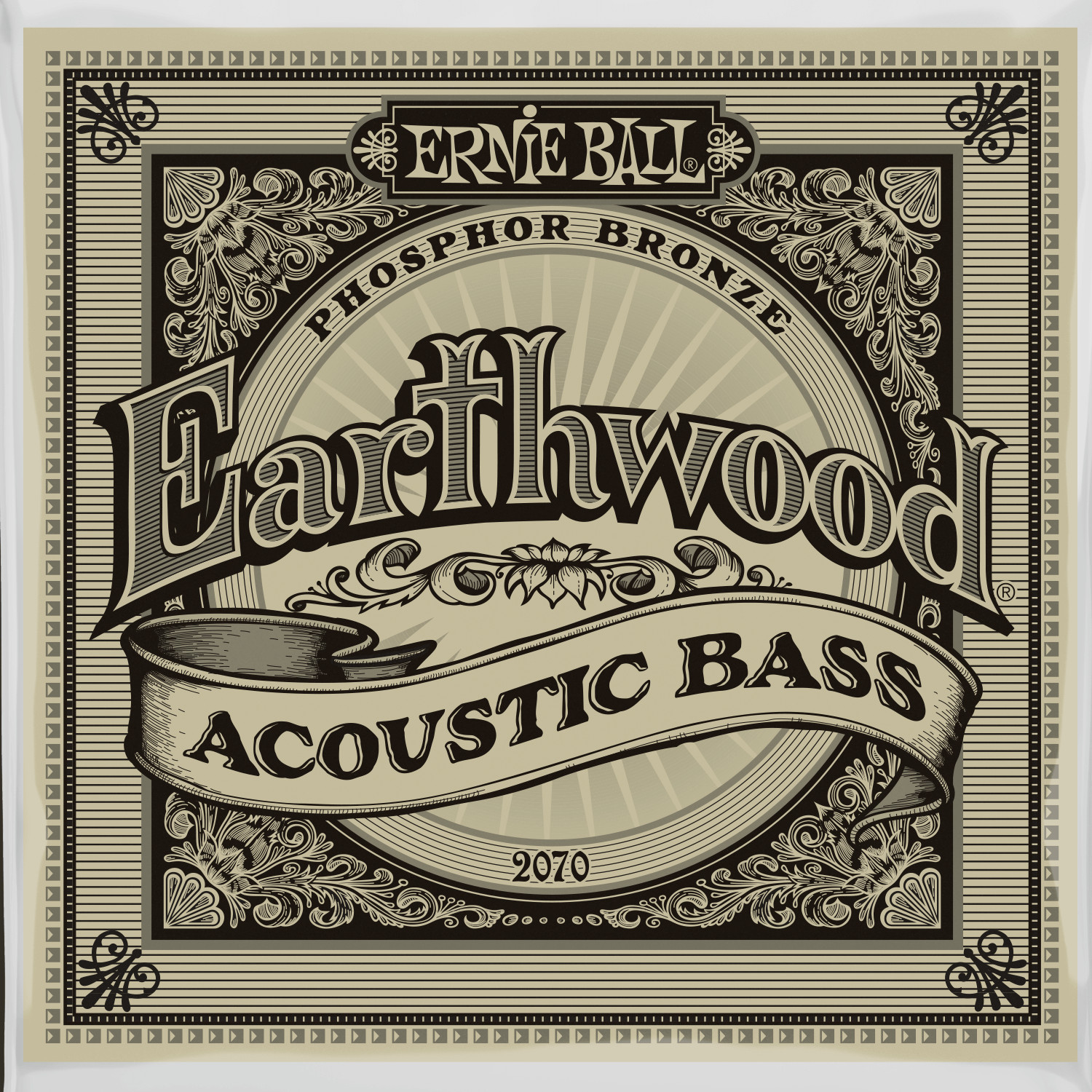 Cuerdas Bajo Acustico Ernie Ball Earthwood Phosphor Bronze