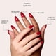 thumbnail image 3 of Press On Nails Glamnetic Classic, rojo opaco, tono frío, 3 of 6