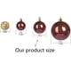 thumbnail image 3 of Adornos navideños irrompibles, bolas de árbol, colgantes, para bodas, fiestas de Halloween (paquete de 36 unidades) (4 cm/1,5''), 3 of 6