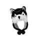 thumbnail image 2 of Gorro De Peluche, Bonito Y Acogedor Gorro De Esquí Para Niños, Regalo De Cumpleaños, Gorro Cálido Con Personaje De Animal, Lobo Negro, 2 of 5
